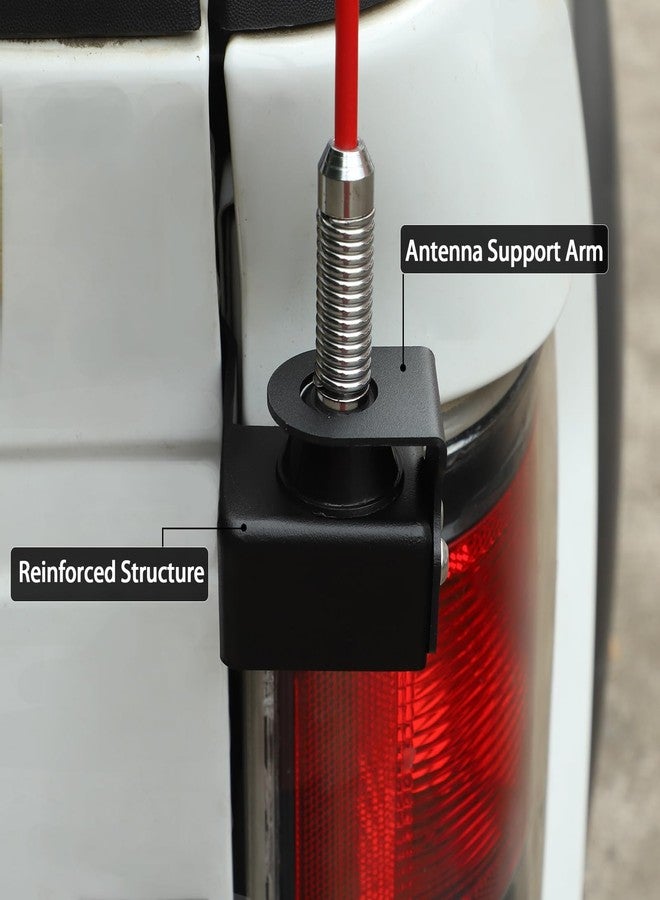 Linskip Heavy Duty CB Antenna Mast Mount Compatible with 2004-2014 Ford F150 & 2008-2016+ F250 F350 Super Duty, Tailgate CB & Whip Bracket for F150 Exterior Accessories(Passenger Side) - Image 4